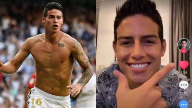 Main TikTok Pakai Lagu Indonesia, James Rodriguez Diserbu Netizen - MIX